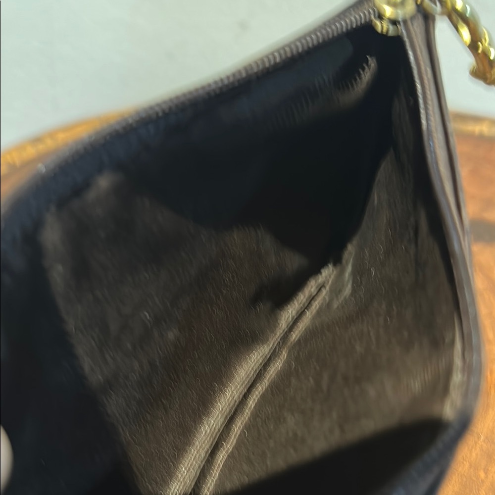 Coach Classic Patchwork Gold & Brown Leather Sued… - image 6